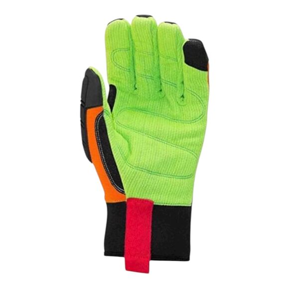 Cestus Tow Grip 101 Work Gloves Mens XL 11 Orange Green TPR Impact ProSeries PPE - Picture 4 of 11